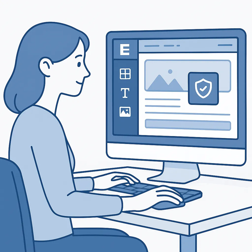 Illustrazione sull’uso professionale di Elementor