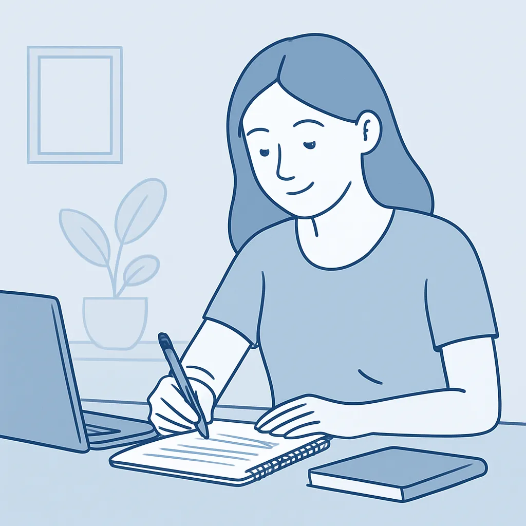 Illustrazione sulla pagina Chi sono di un sito web
