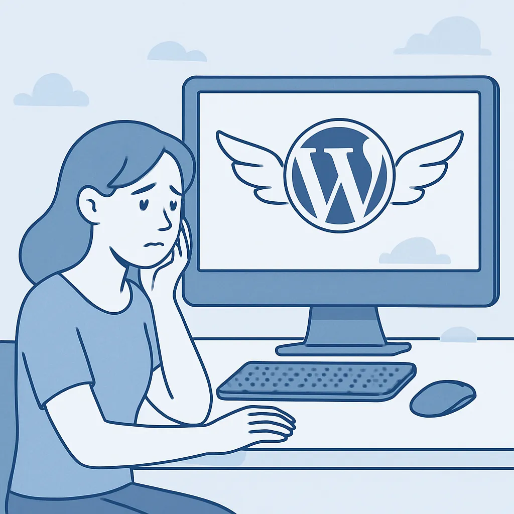 Illustrazione sul recupero dell’accesso alla dashboard WordPress