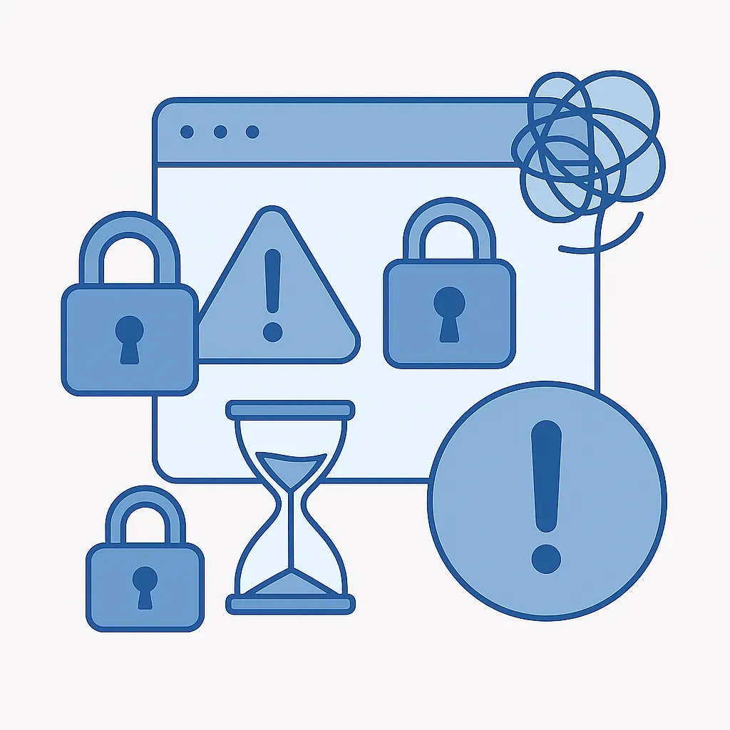 Illustrazione sul ripristino di un sito WordPress dopo il crash di un plugin